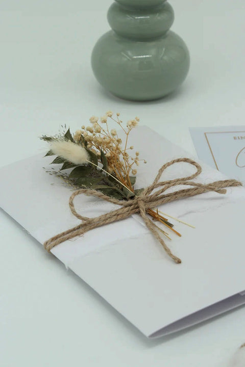 Code: 5008 - Handgemachte Hochzeitseinladung