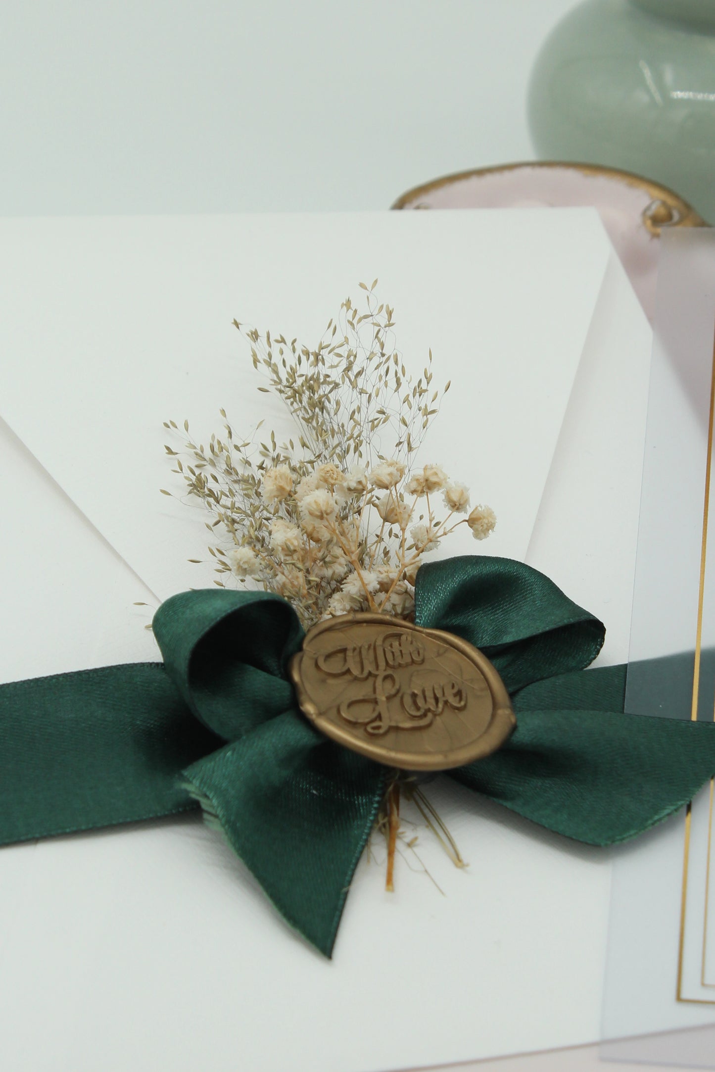 Code: 5009 - Handgemachte Hochzeitseinladung