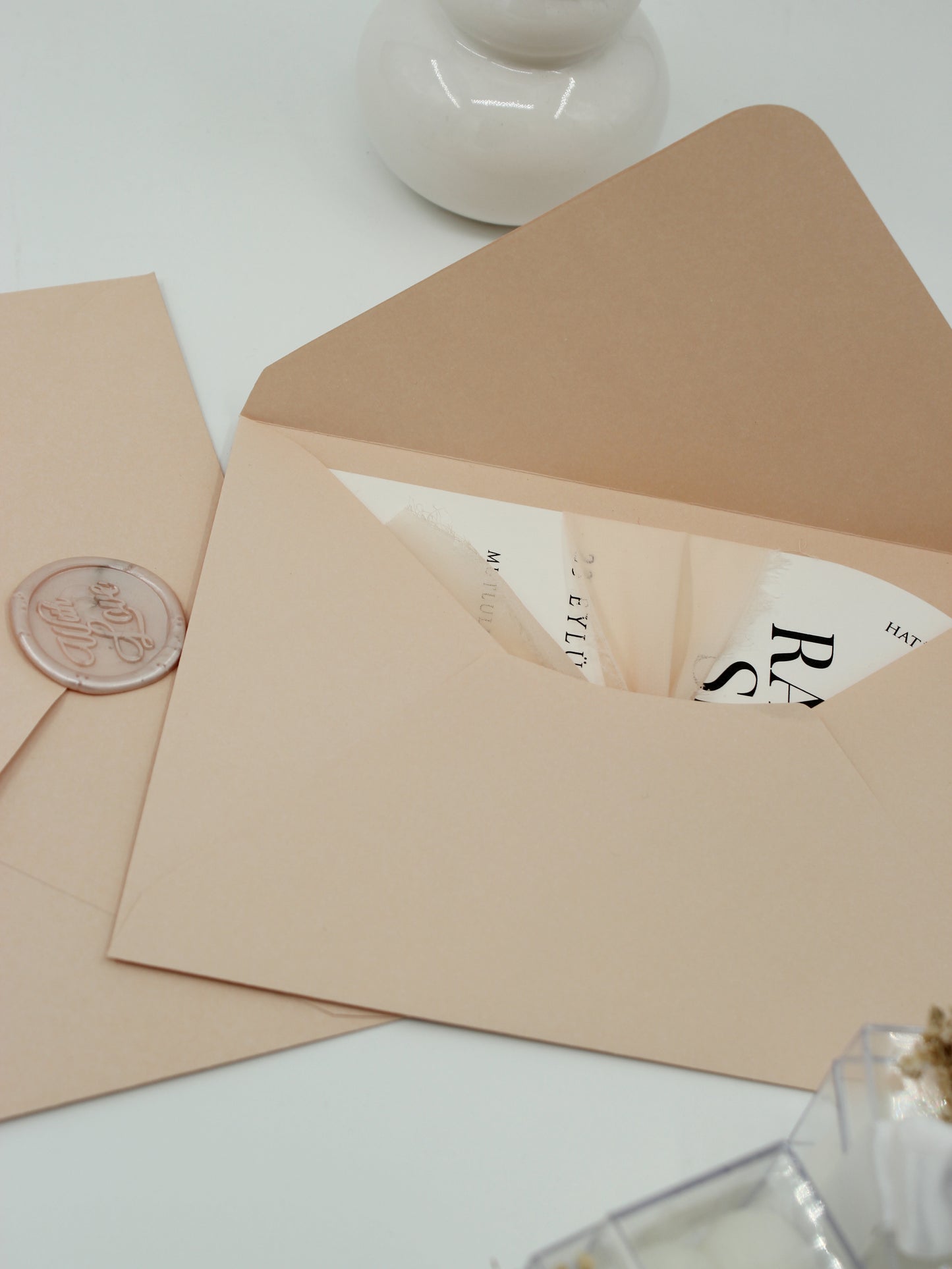 Code: 5001 - Handgemachte Hochzeitseinladung