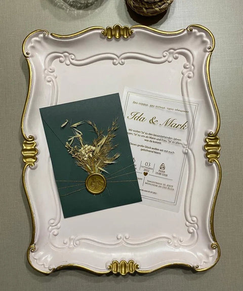 Code: 1077 - Handgemachte Hochzeitseinladung