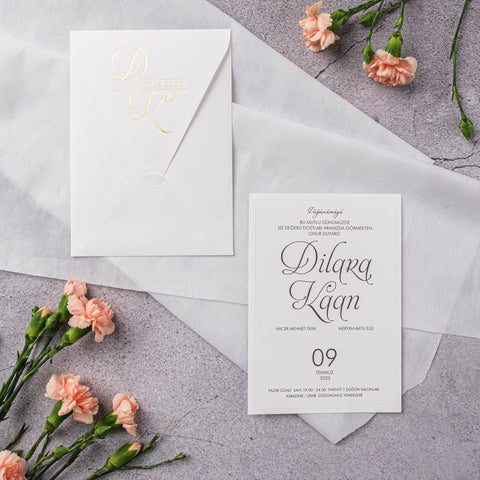 Code: 10369 - Faire-part de mariage haut de gamme