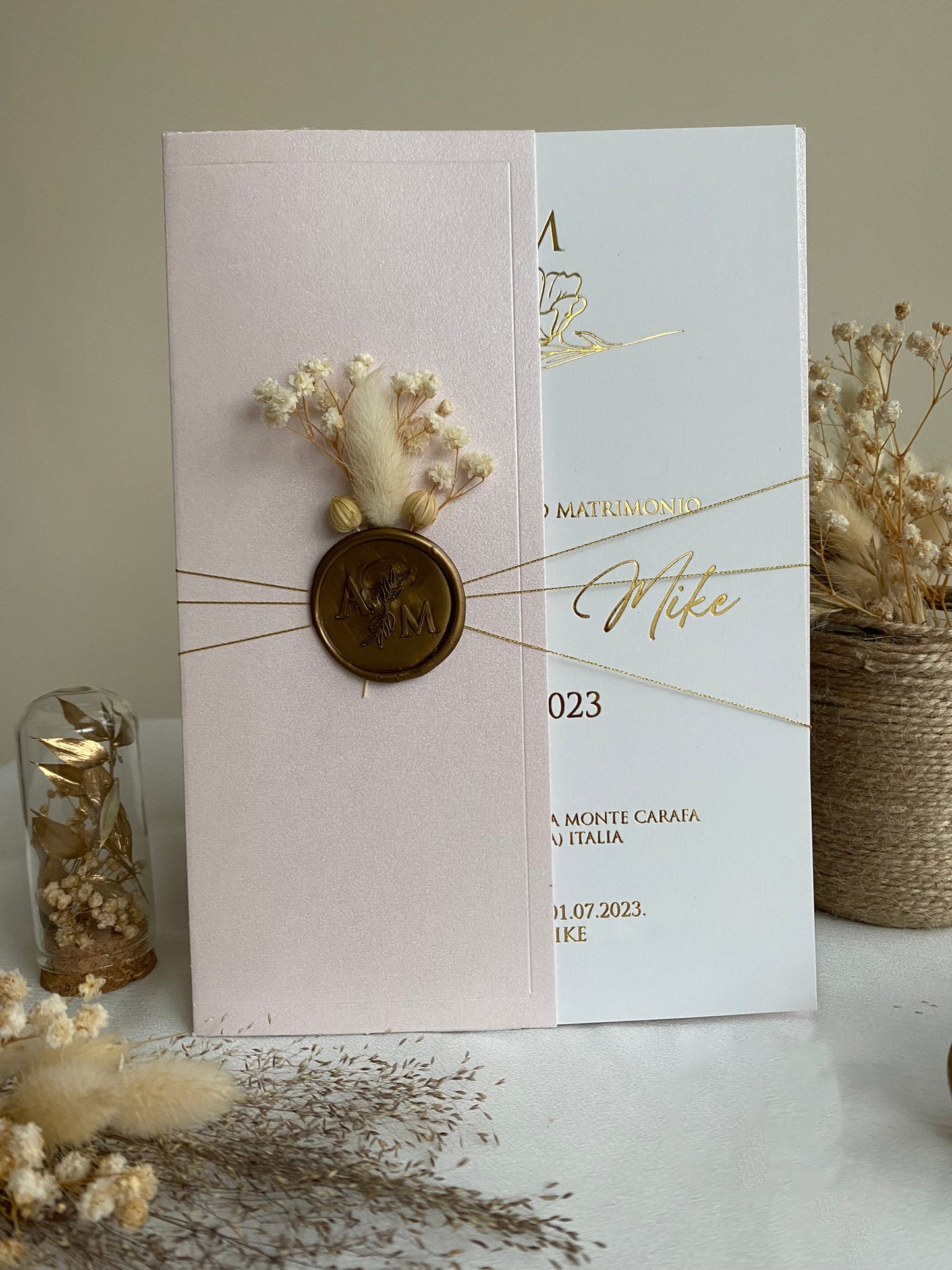 Code: 4006 - Handmade Wedding Invitation