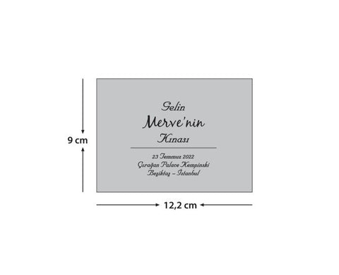 Code: E86 - Hennakarten - Einladung Store