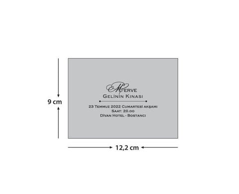 Code: E87- Hennakarten - Einladung Store
