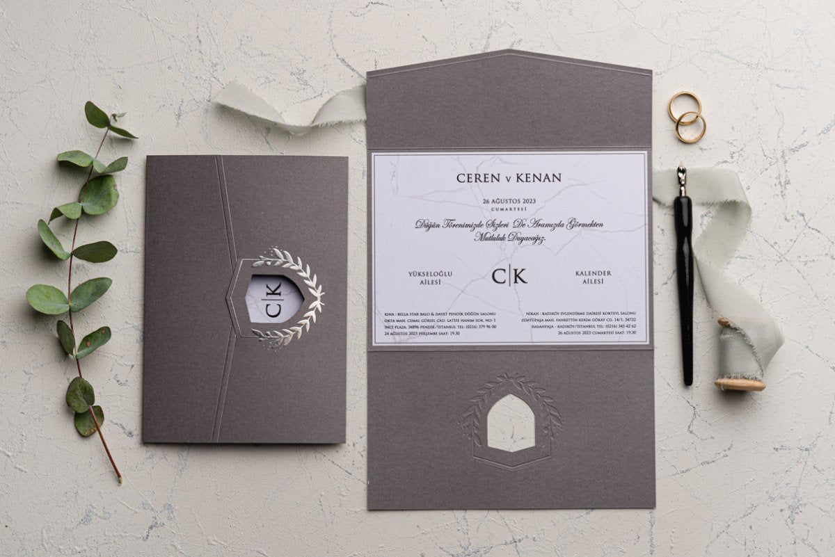 Code: E9145 - Hochzeitseinladung - Einladung Store