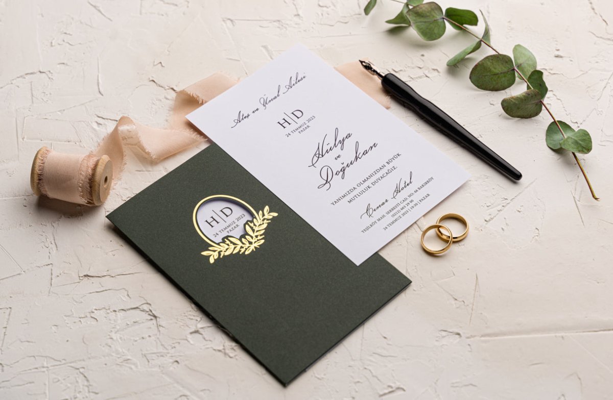 Code: E9163- Hochzeitseinladung - Einladung Store