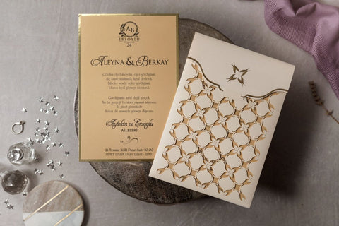 Code: IK8315 - Hochzeitseinladung - Einladung Store