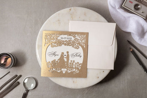 Code: IK8325 - Hochzeitseinladung - Einladung Store