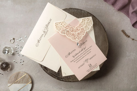 Code: IK8377 - Hochzeitseinladung - Einladung Store