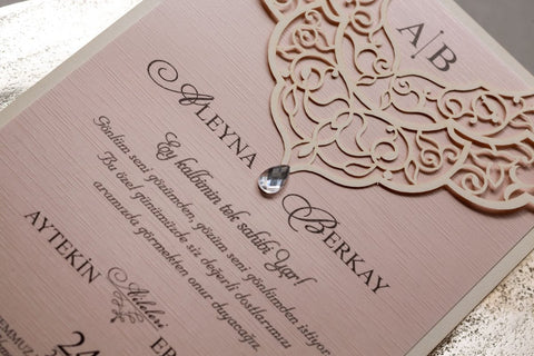 Code: IK8377 - Hochzeitseinladung - Einladung Store