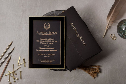 Code: IK8419 - Hochzeitseinladung - Einladung Store
