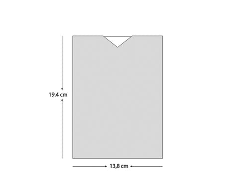 Code: 9366 - Transparente Hochzeitseinladung