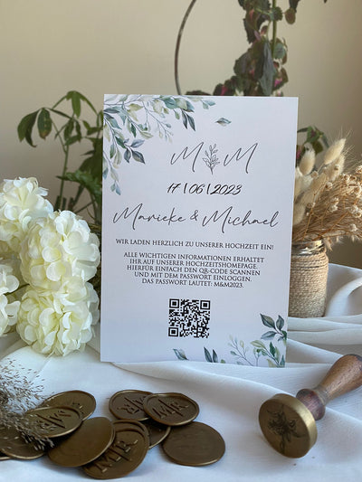 Code: 4002 - Handmade Wedding Invitation